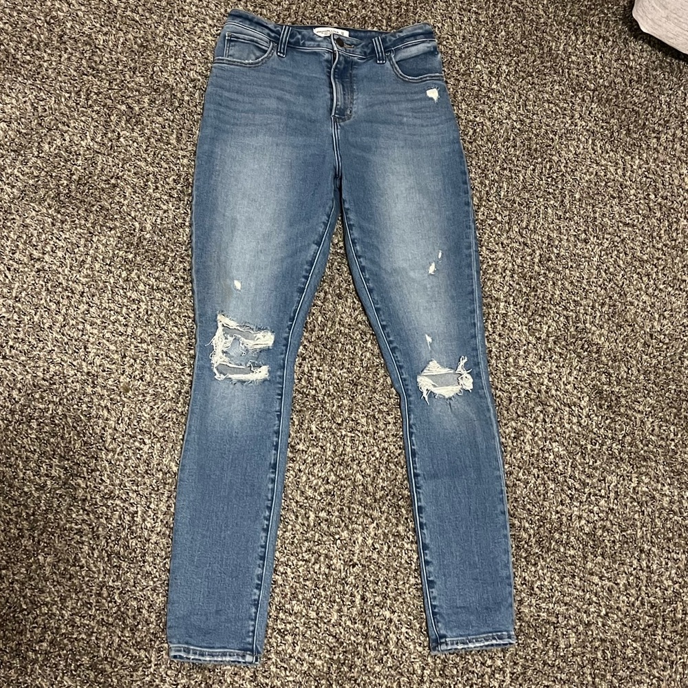 Abercrombie Curve Love Skinny Jeans